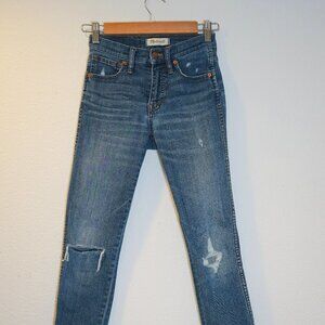Madewell 9" Mid-Rise Skinny Jeans in Heathfield Wash | Size 23